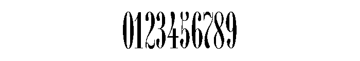 Bordeaux Roman Bold LET Plain Font OTHER CHARS