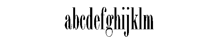 Bordeaux Roman Bold LET Plain FONT