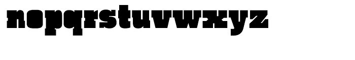 Bock Fat Font LOWERCASE