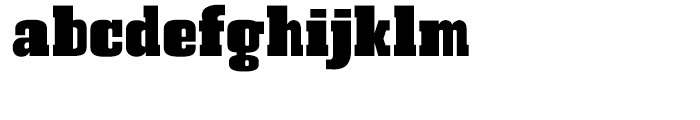 Bock Regular Font LOWERCASE