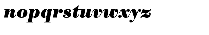 Bodoni Antiqua Bold Italic Font LOWERCASE