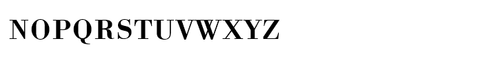 Bodoni Antiqua Small Caps Regular Font LOWERCASE