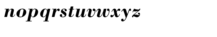 Bodoni Bold Italic Font LOWERCASE