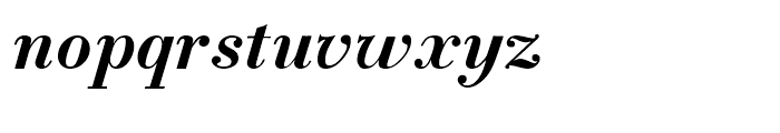 Bodoni Classic Text Bold Italic Font LOWERCASE
