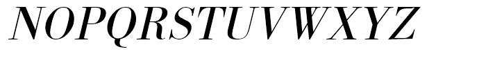 Bodoni Classico Italic Font UPPERCASE