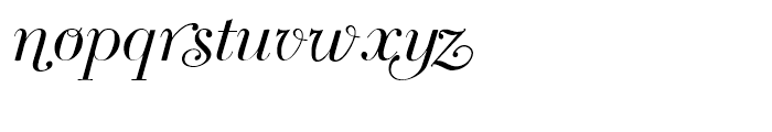 Bodoni Classics Italic Swash Font LOWERCASE