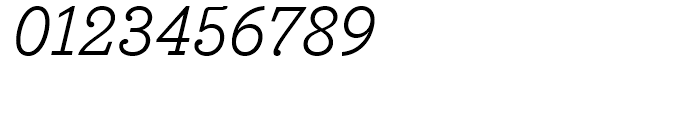 Bodoni Egyptian Regular Italic Font OTHER CHARS