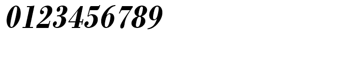 Bodoni Medium Narrow Oblique Font OTHER CHARS