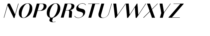 Bodoni Sans Bold Italic Font UPPERCASE