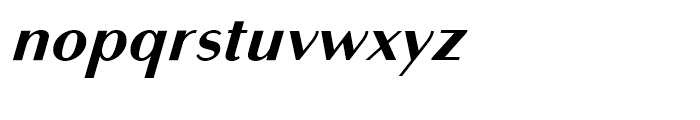 Bodoni Sans Text Bold Italic Font LOWERCASE