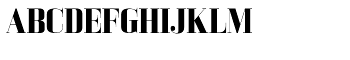 Bodoni Z37 L Bold Font UPPERCASE