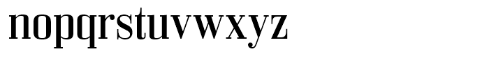 Bodoni Z37 S Regular Font LOWERCASE