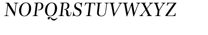 Bohemia Italic Font UPPERCASE