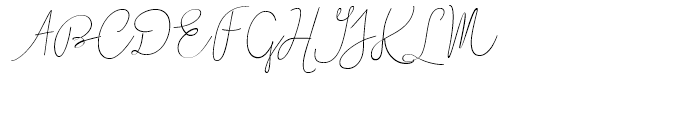 Boho Script Line Italic Font UPPERCASE