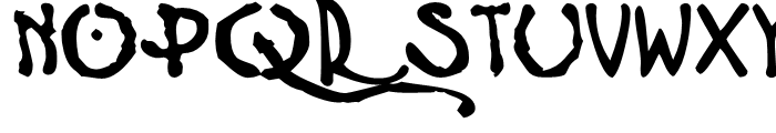 Boller Regular Font UPPERCASE