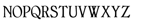 Bonaventure Condensed Bold Font LOWERCASE