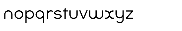 Boucle Plain Regular Font LOWERCASE