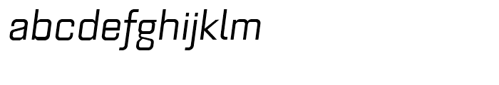 Bourgeois Medium Italic Font LOWERCASE