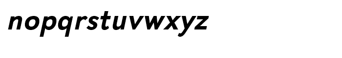 Boutros Latin Sans Serif Bold Italic Font LOWERCASE