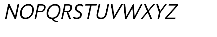 Boutros Latin Sans Serif Italic Font UPPERCASE