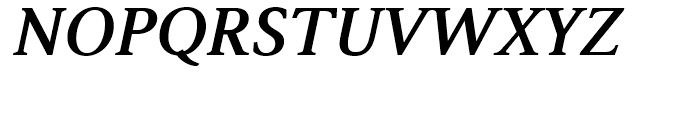 Boutros Latin Serif Bold Italic Font UPPERCASE