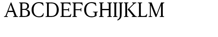 Boutros Latin Serif Regular Font UPPERCASE