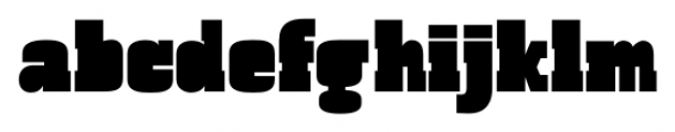 Bock  Fat Font LOWERCASE