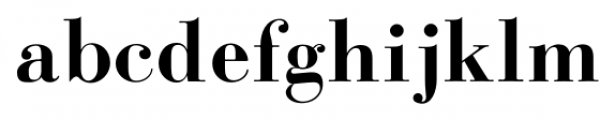 Bodoni Classic Bold Font LOWERCASE