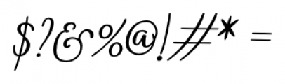 Boho Script Bold Italic Font OTHER CHARS