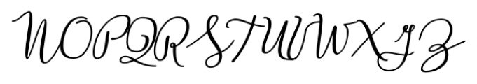 Boho Script Bold Italic Font UPPERCASE