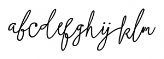 Boho Script Line Drop Bold Italic Font LOWERCASE