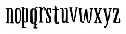 Boho Serif Bold Font LOWERCASE