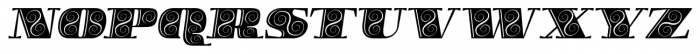 Boldesqo Serif 4F Decor Italic Font UPPERCASE
