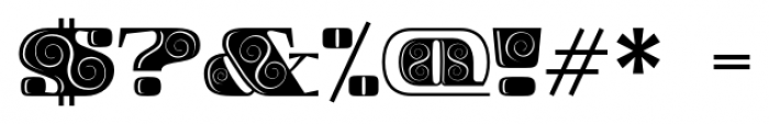 Boldesqo Serif 4F Decor Font OTHER CHARS