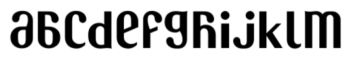 Bolshy Regular Font LOWERCASE
