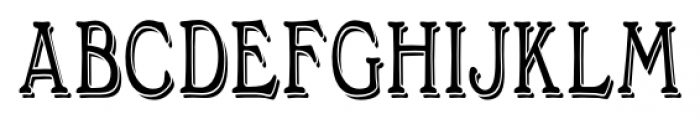 Bonnington Condensed Black Font LOWERCASE