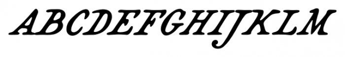 Bonnycastle Regular Font UPPERCASE