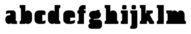 Bosko Block Font LOWERCASE