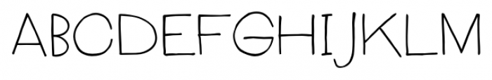 Boudoir Light Font UPPERCASE