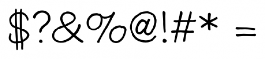 Boudoir Regular Font OTHER CHARS