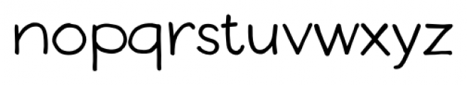 Boudoir Regular Font LOWERCASE