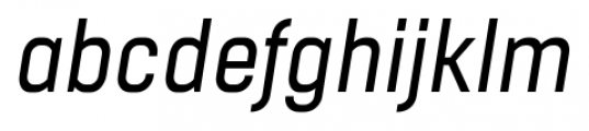 Boxed Regular Italic Font LOWERCASE