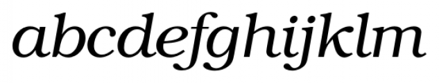 Bozeman Light Italic Font LOWERCASE