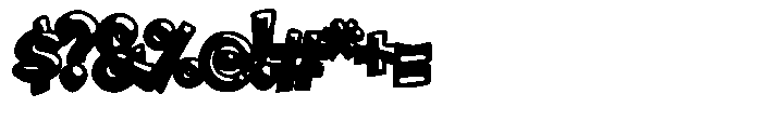Boardgame Black Font OTHER CHARS