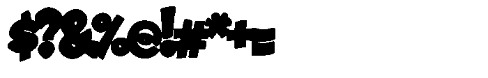 Boardgame Flat Bold Font OTHER CHARS