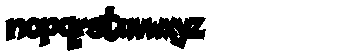 Boardgame Flat Bold Font LOWERCASE
