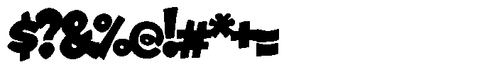Boardgame Flat Font OTHER CHARS