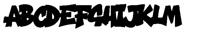 Boardgame Flat Font UPPERCASE
