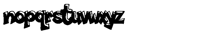 Boardgame Regular Font LOWERCASE