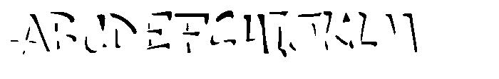 Boardgame Shine Font UPPERCASE